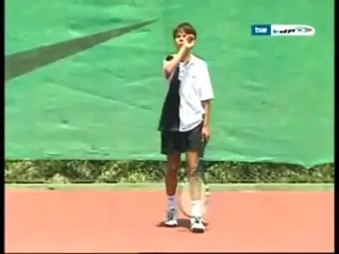 IMAGINI UNICE!!! Vezi cum arata Rafa Nadal la 12 ani cand juca prima finala din cariera!